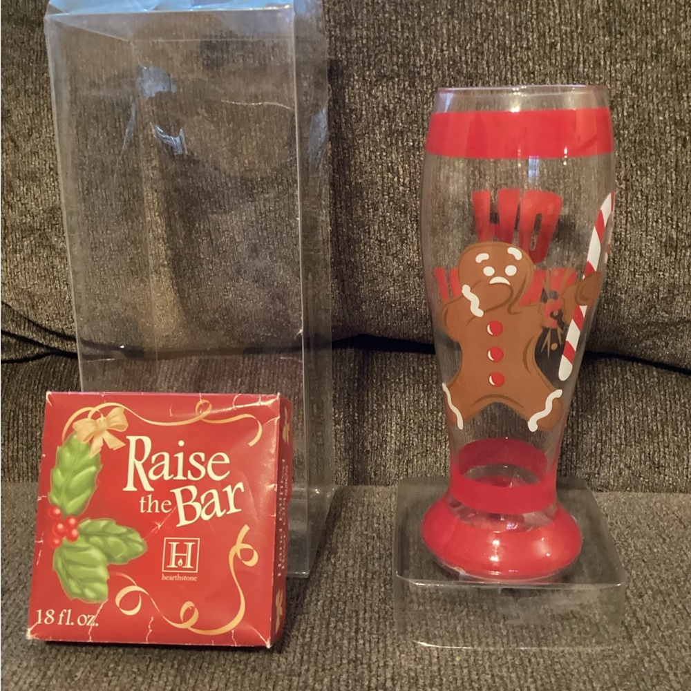 Raise the Bar Beer Glass